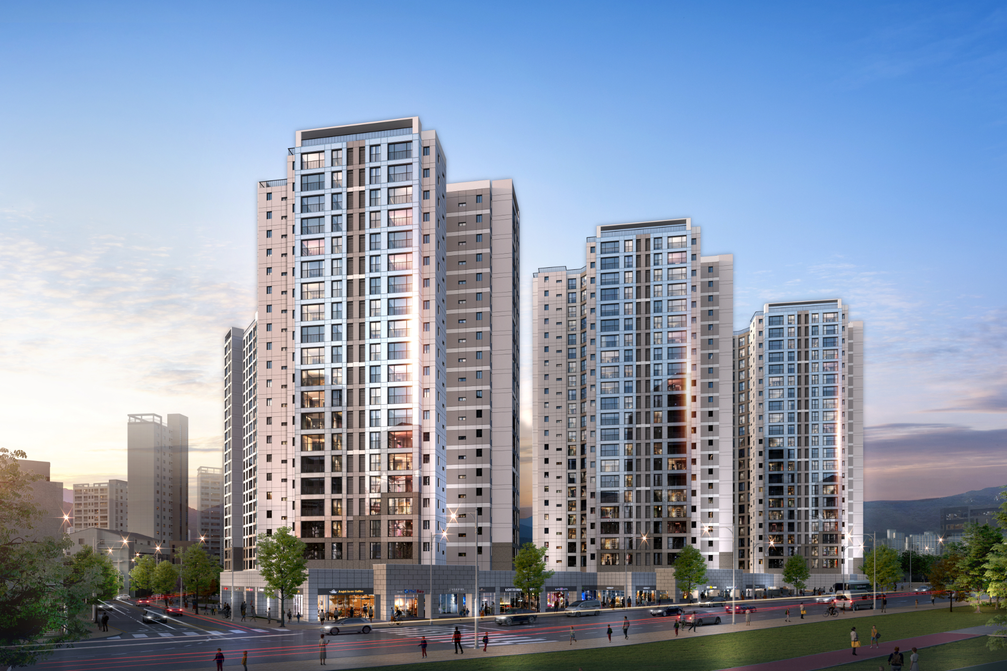 울산 신천동 더락 3