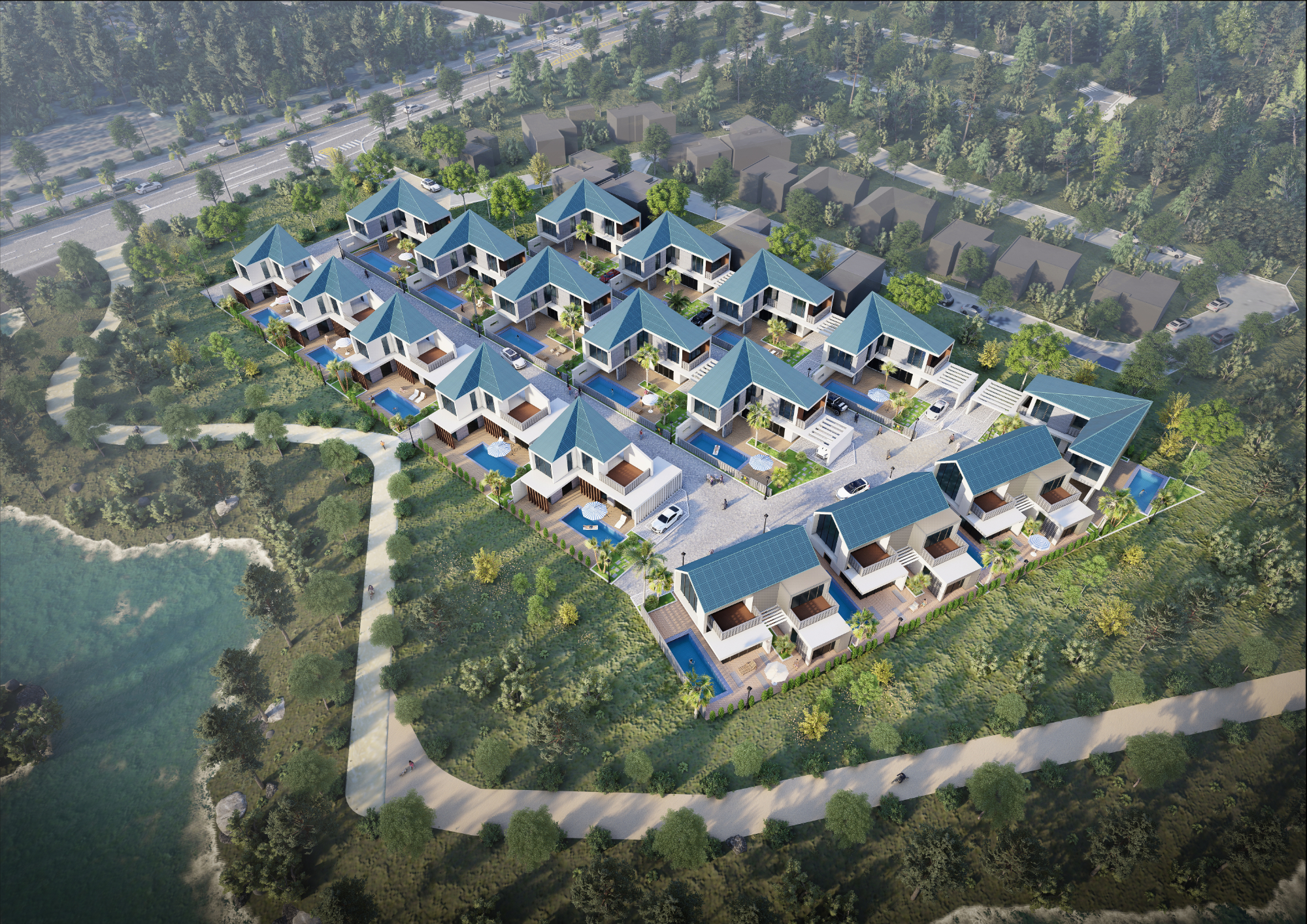 제주 태흥리 단독주택 단지